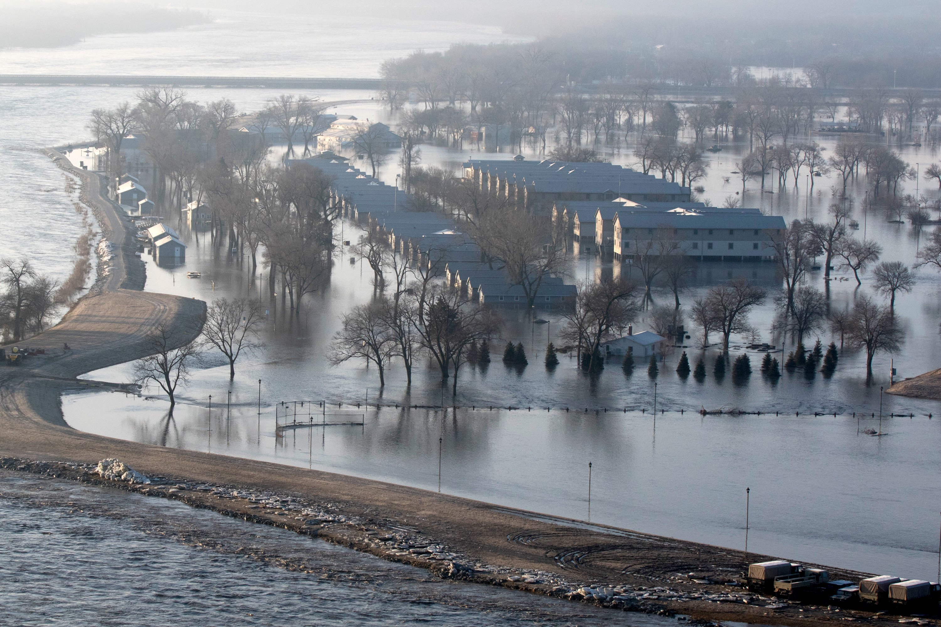 Historic Floods That Killed 4 And Displaced Hundreds Force 74 Nebraska Cities To Issue Emergency