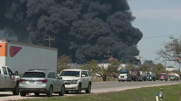 A fire that burned over four days at a petrochemical plant in suburban Houston was finally extinguished Wednesday. "As of …