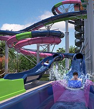 Infinity Racers at Schlitterbahn Galveston Island