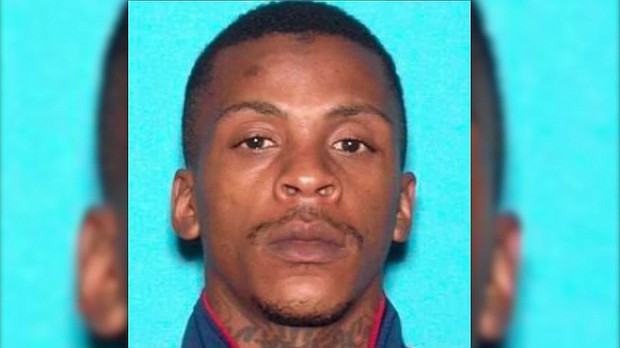 Eric Holder, 29, is wanted for homicide, the LAPD announced early on April 2, 2019.