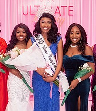 Miss Ultimate Beauty of America 2019 - Miss Division Top 5 - (left to right) 4th Runner Up Atarah Hooten, 2nd Runner Up Corlisa Hockless, Miss Ultimate Beauty of America 2019 Rebecca Edwards, 1st Runner Up Lauren Clemons, 3rd Runner Up Morgan McGowan/ Photo by Jerren Willis