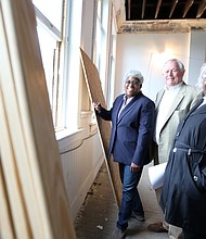 From left: Wanda Stallings, Charles Ayers, and Margaret Stallings