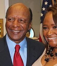 Secretary of State Jesse White (left) and Rhonda McCullogh-Gilmore will both honor the late comedian Bernie Mac at an April 12, 2019 fundraising event. Photo credit by Wendell Hutson
