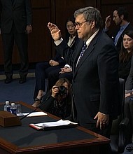 Barr is making his first public appearance since releasing a summary of the special counsel Robert Mueller's conclusions when he testifies at a House appropriations subcommittee hearing.