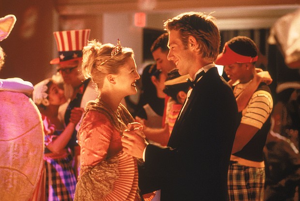Drew Barrymore and Michael Vartan star in "Never Been Kissed." The film, celebrating its 20th anniversary, has become a cult classic.