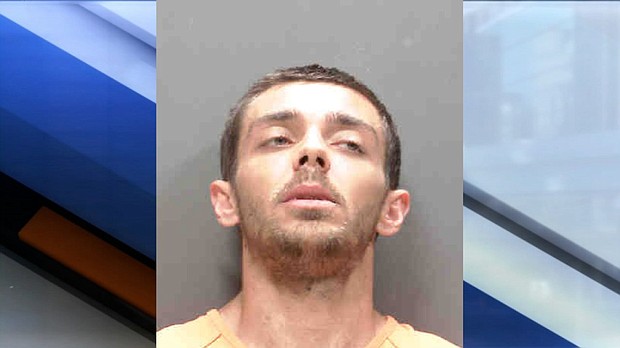 A man has been arrested after he allegedly used a tile scraper to kill an 8-pound chihuahua during a domestic dispute.