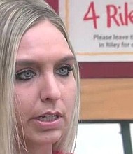 Kelsey Davis and her mother were getting lunch in Carmel, near the Monon Trail, when they heard a man crash on a motorized scooter.