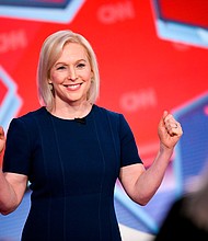 Democratic presidential candidate Sen. Kirsten Gillibrand