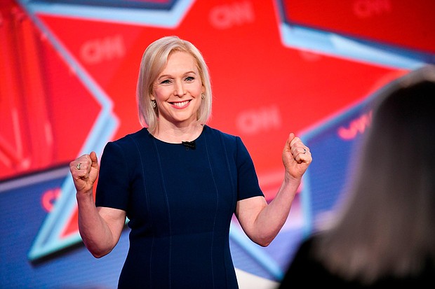 Democratic presidential candidate Sen. Kirsten Gillibrand