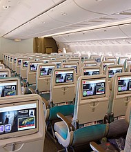 Cameras installed on airplane seats are nothing to fear and could one day be an accepted feature of flying, a major manufacturer of the tech has insisted.