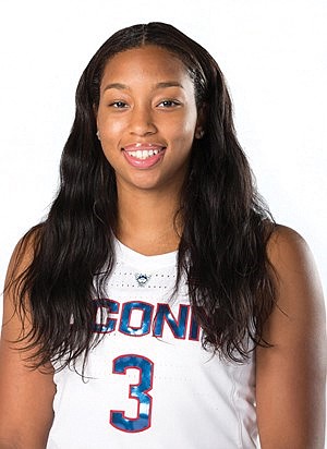 Megan Walker doubled up on success in her sophomore basketball season at the University of Connecticut. The 6-foot-1 former Monacan ...