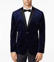 I.N.C. Men's Slim-Fit Velvet Blazer, Created for Macy's, $129.50 
Sale $97.12