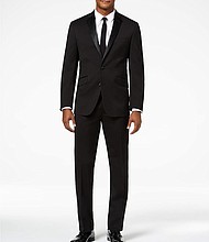 Kenneth Cole Reaction
Men's Techni-Cole Slim-Fit Stretch Black Notch Lapel Tuxedo, $425.00
Sale $119.99 4/22/19