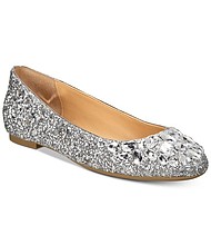 Jewel Badgley Mischka
Mathilda Flats, $89.00
