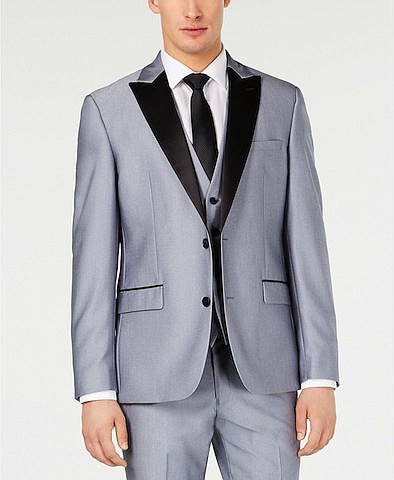 Ryan Seacrest Distinction
Men's Slim-Fit Stretch Prom Jacket, Created for Macy's, $360.00
Sale $109.99 (69% off) Sale ends 4/22/19