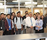 Aldine ISD Ninth grade students from Blanson CTE High School