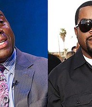Magic Johnson and Ice Cube