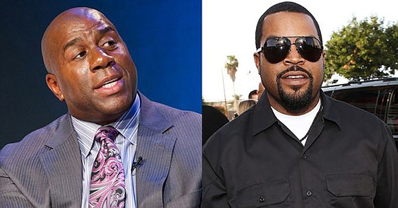 Basketball legend and entrepreneur, Earvin "Magic" Johnson, is joining the bidding group of rapper, actor, and entrepreneur, O'Shea "Ice Cube" …