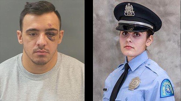 The St. Louis officer charged with killing an off-duty co-worker has pleaded not guilty.