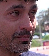 The man who says he chased the suspected Poway synagogue shooter out of the building spoke out in an interview Sunday morning.