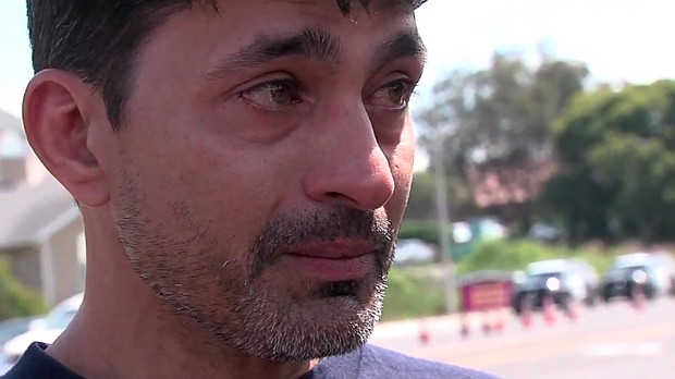 The man who says he chased the suspected Poway synagogue shooter out of the building spoke out in an interview Sunday morning.