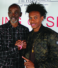 Cast members for the independent film “Ring of Silence” attended the VIP screening at the ShowPlace Icon Theaters recently. Photo by Wendell Hutson