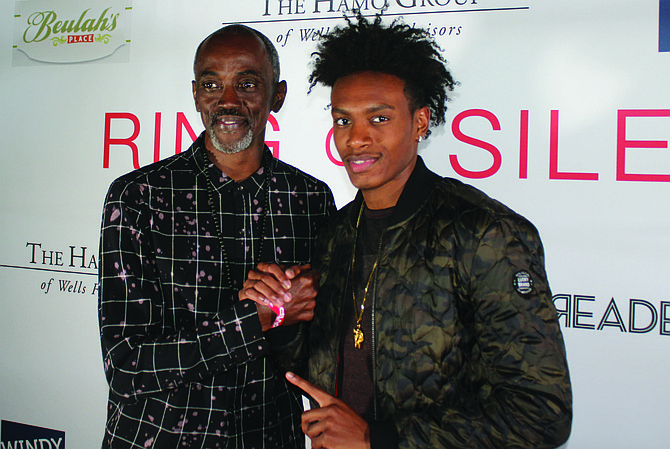 Cast members for the independent film “Ring of Silence” attended the VIP screening at the ShowPlace Icon Theaters recently. Photo by Wendell Hutson