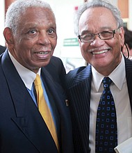 Judge Damon J. Keith and Ray Boone