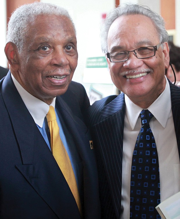 Judge Damon J. Keith and Ray Boone