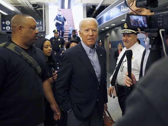 Joe Biden began his first rally as a 2020 presidential candidate arguing that President Donald Trump had abandoned voters in …