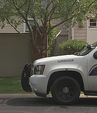 Police say they've arrested a man on suspicion of breaking into a Phoenix house where a teen girl was home alone on Sunday morning.