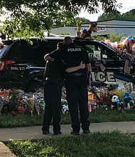 Officials said 32-year-old Mooresville K-9 Officer Jordan Harris Sheldon died after a man shot him during a traffic stop.