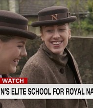 The uniform is only mandatory during training, but since a Norland nanny is the ultimate status symbol, some families like them to be worn in employment too.