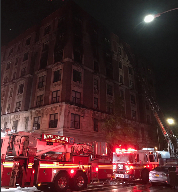 Six people, including four children, are dead after a fire tore through a NYCHA apartment in Harlem early Wednesday. Six people, including four children, are dead after a fire tore through a NYCHA apartment in Harlem early Wednesday.