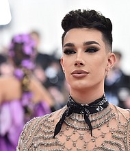 James Charles attends the 2019 Met Gala on May 6 in New York City. 

Full Credit: Theo Wargo/Wire Images/Getty Images