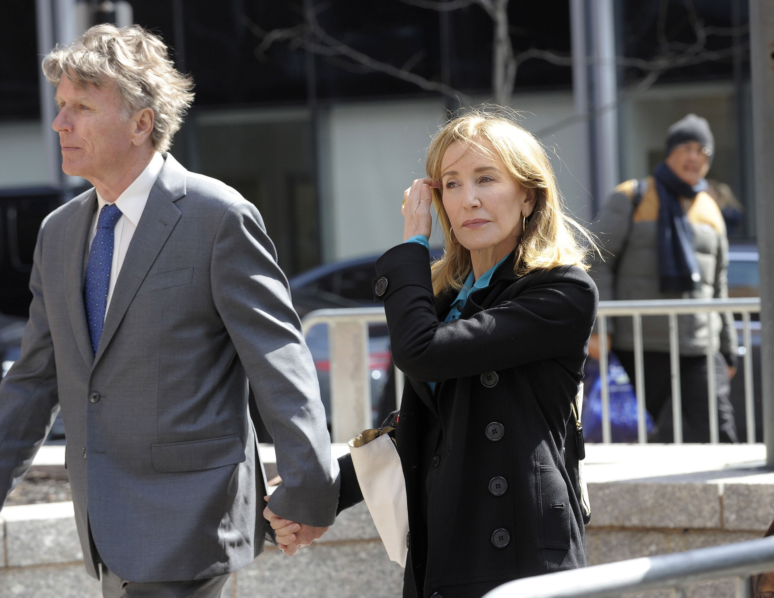 Actress Felicity Huffman Cries As She Pleads Guilty In College ...