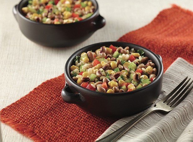 Black-Eyed Pea, Corn and Rice Salad
