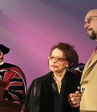 VUU’s president announced a $2.5 million gift from Dr. Virginia B. Howerton, VUU Class of 1965. Officials said it is the largest single gift in VUU history.