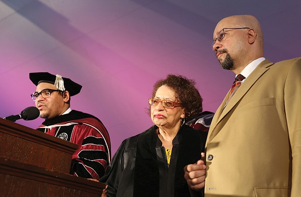 VUU’s president announced a $2.5 million gift from Dr. Virginia B. Howerton, VUU Class of 1965. Officials said it is the largest single gift in VUU history.