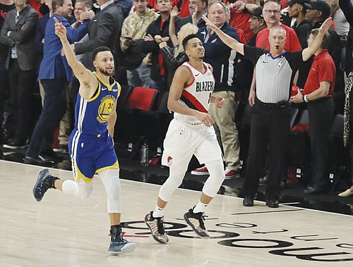 The Golden State Warriors swept their way to a fifth straight NBA Finals, getting triple-doubles from Stephen Curry and Draymond ... The Golden State Warriors swept their way to a fifth straight NBA Finals, getting triple-doubles from Stephen Curry and Draymond ...