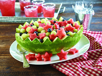 Patriotic Fruit Salad