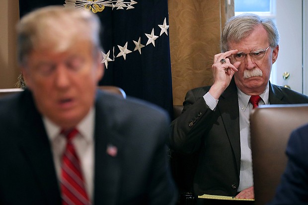 Donald Trump and John R. Bolton