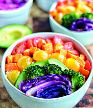Rainbow Buddha Bowl