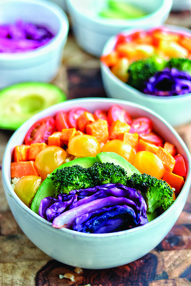 Rainbow Buddha Bowl