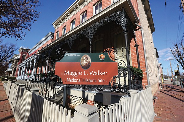 The National Park Service runs the Jackson Ward home of the late Maggie L. Walker, a Richmond businesswoman and national icon. Tours begin at the visitor center, 600 N. 2nd St.