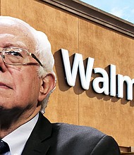 Sen. Bernie Sanders will come face-to-face with Walmart's corporate leadership during the retail giant's annual shareholders meeting in Arkansas, where he is slated to introduce an employee proposal to put workers on the company's board.