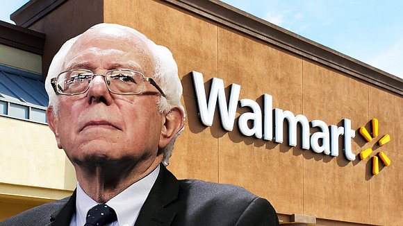 Democratic presidential candidate Sen. Bernie Sanders came face-to-face with Walmart's corporate leadership during the retail giant's annual shareholders meeting on …