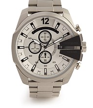 Diesel Men’s Chronograph Mega Chief Stainless Steel Bracelet Watch 51mm