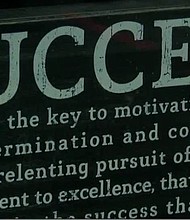 "It's important to really think positively about who you are, as a young black man," Director of UNO's TRIO program and Project Achieve Shannon Teamer said.