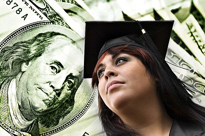 The high cost of college tuition.